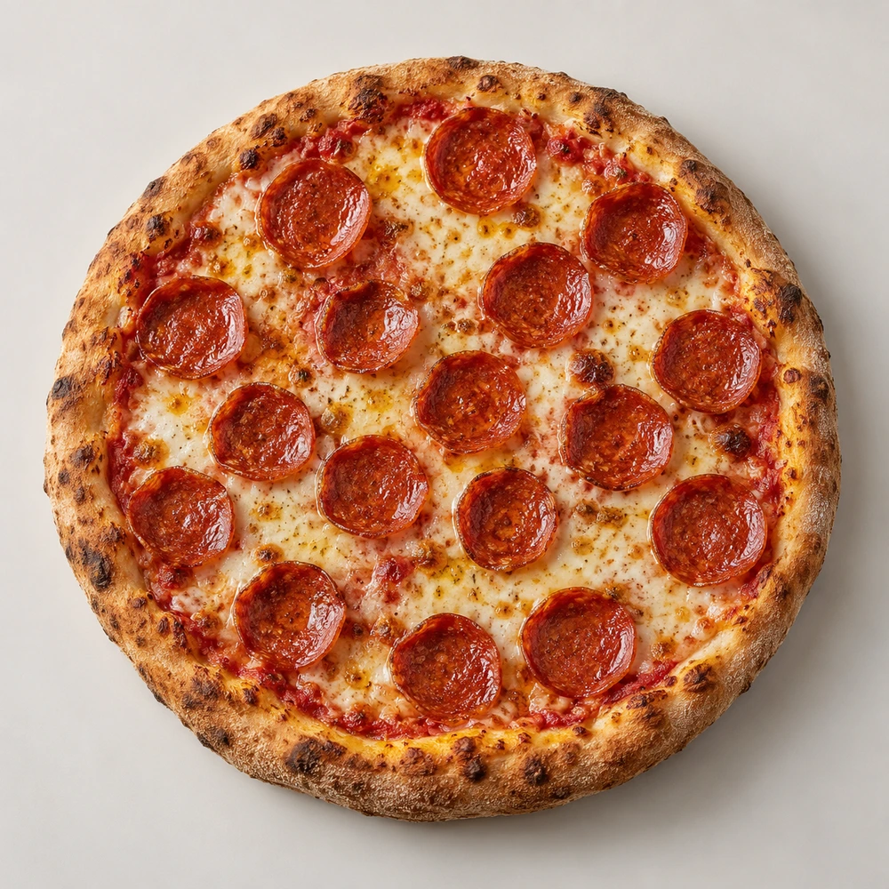 Pepperoni stonebaked pizza